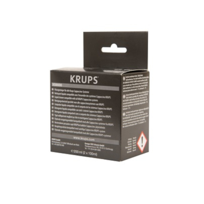 Καθαριστικό υγρό για συστήματα cappuccino krups (σετ με 2 x 100ml) XS900010 (original)