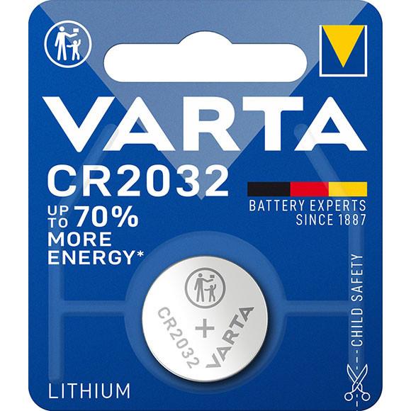 Μπαταρία λιθίου varta CR2032 (1 τεμάχιο)